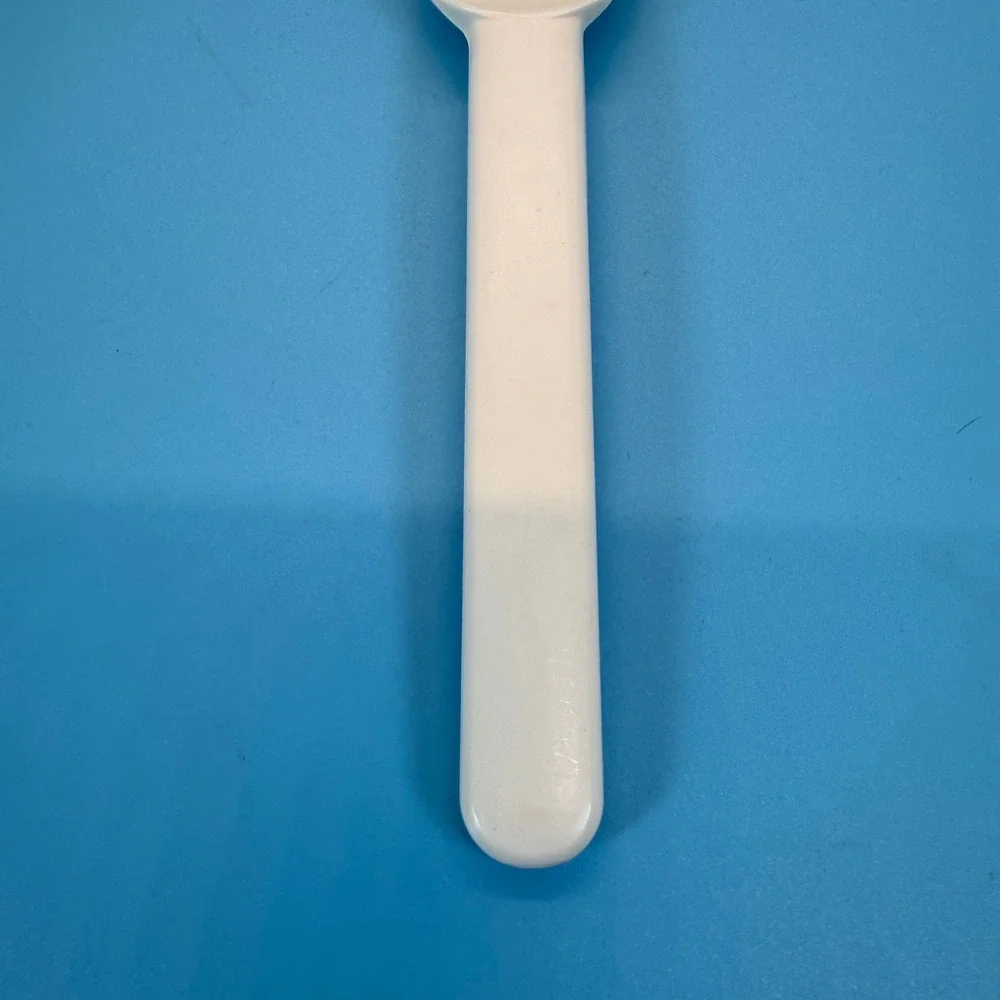 VTG Lauffer Ice‎ Cream Scoop Server White Melamine USA MCM Retro Serving itchen
